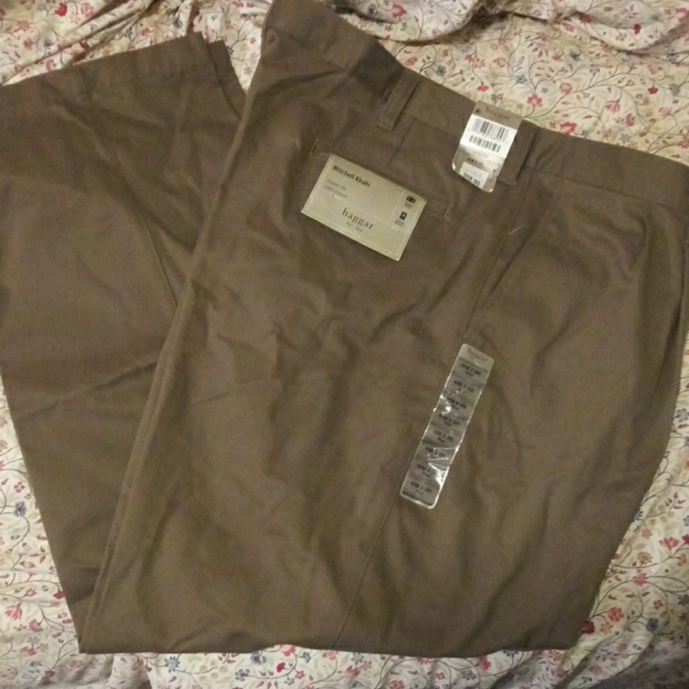 Mens Haggar Slacks - Picture 2 of 3